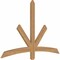 Ekena Millwork Alberta Smooth Timber Gable Bracket, Western Red Cedar, 60"W x 40"H x 1 1/2"D x 3 1/2"F, 16/12 Pitch GBW060X40X0204ALB00SWR - alternate 3